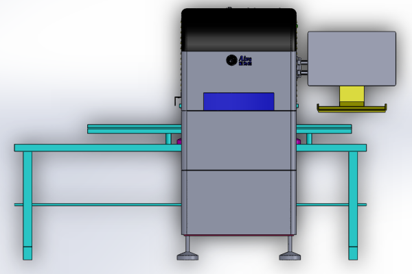 DIP insert pre-furnace inspection - floor standing